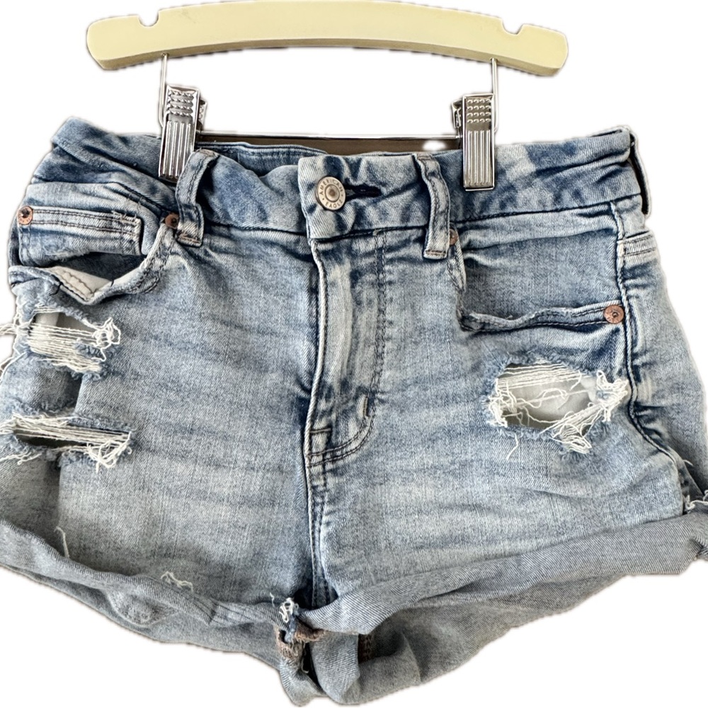 American Eagle Outfitters Light Blue short Jean Shorts